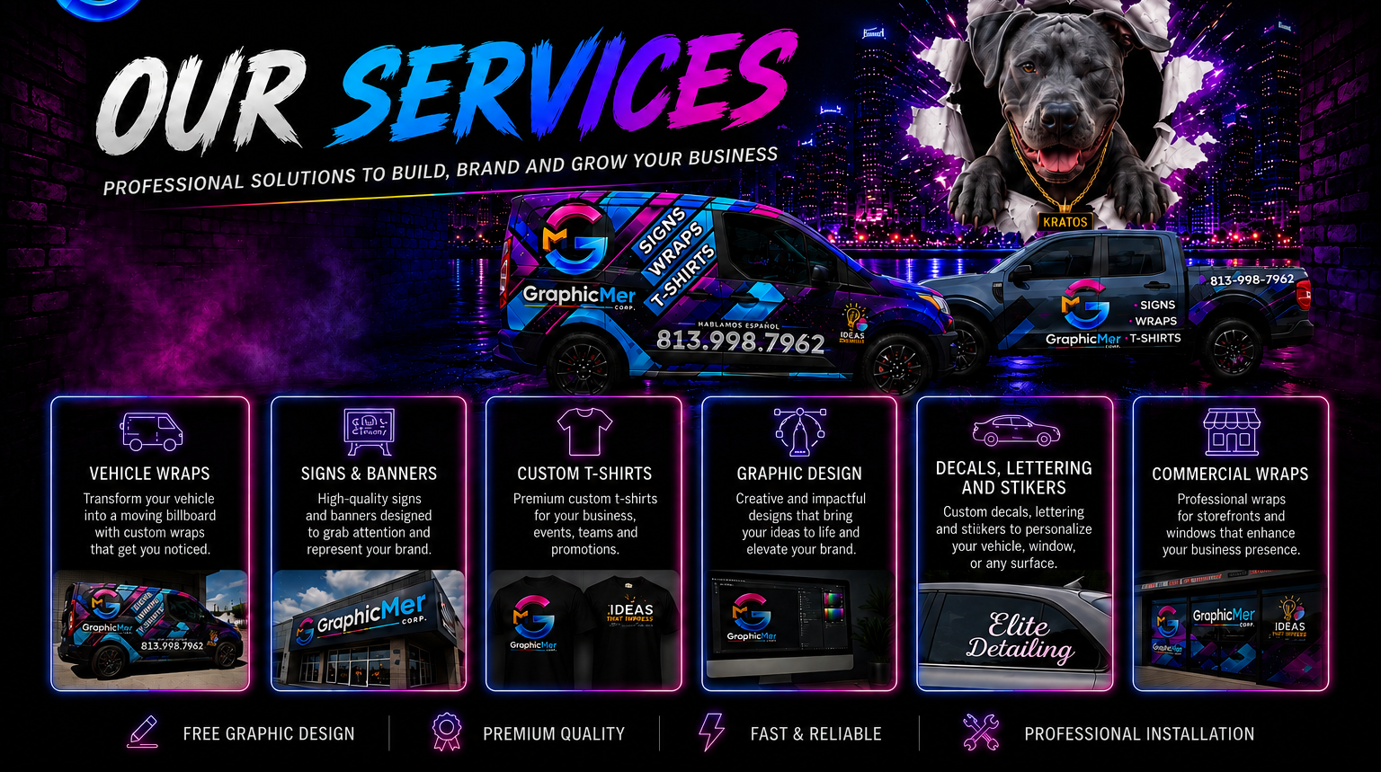 GraphicMer Services design